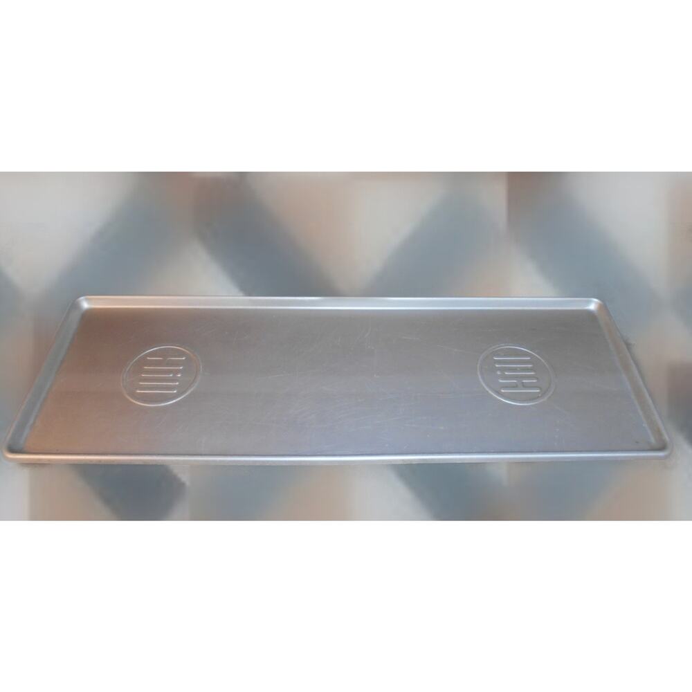 Antique HILL Aluminum Deli Case Display Tray # 3 30" X 10.5" Butcher Bakery